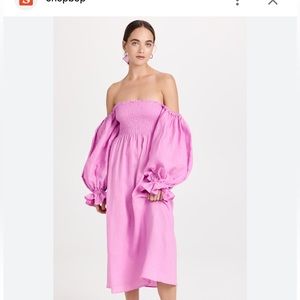 Sleeper Atlanta Dress in Pink